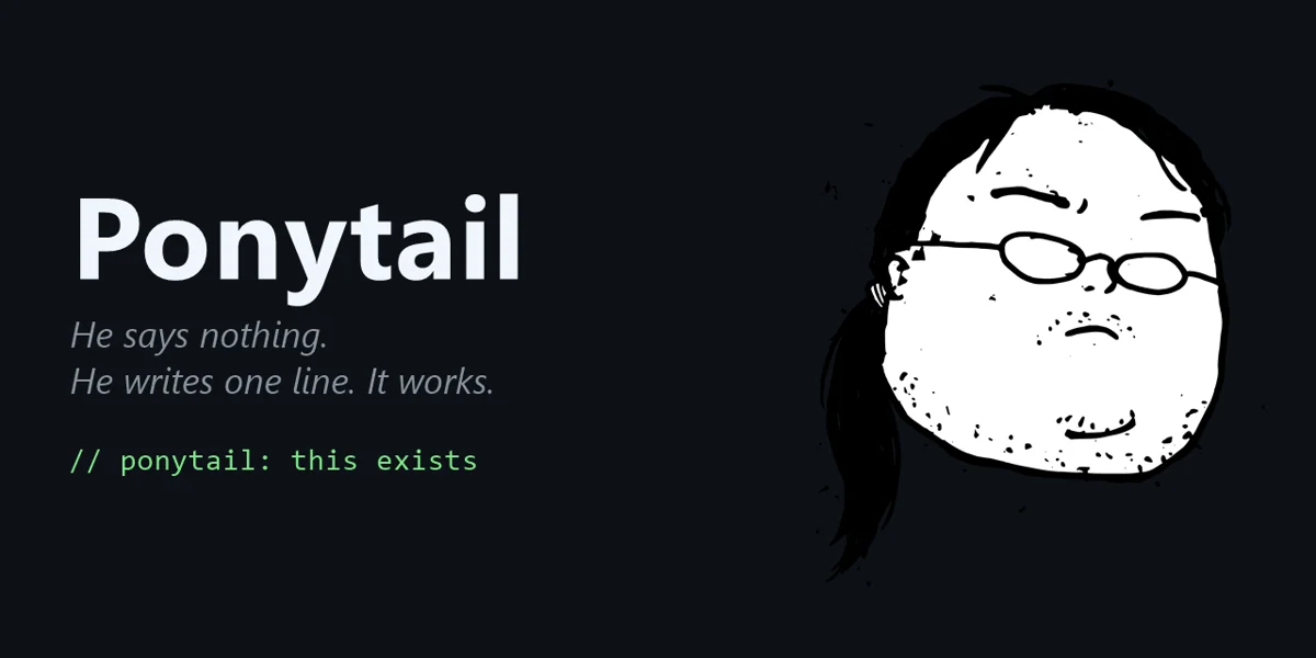Presentación visual de Ponytail